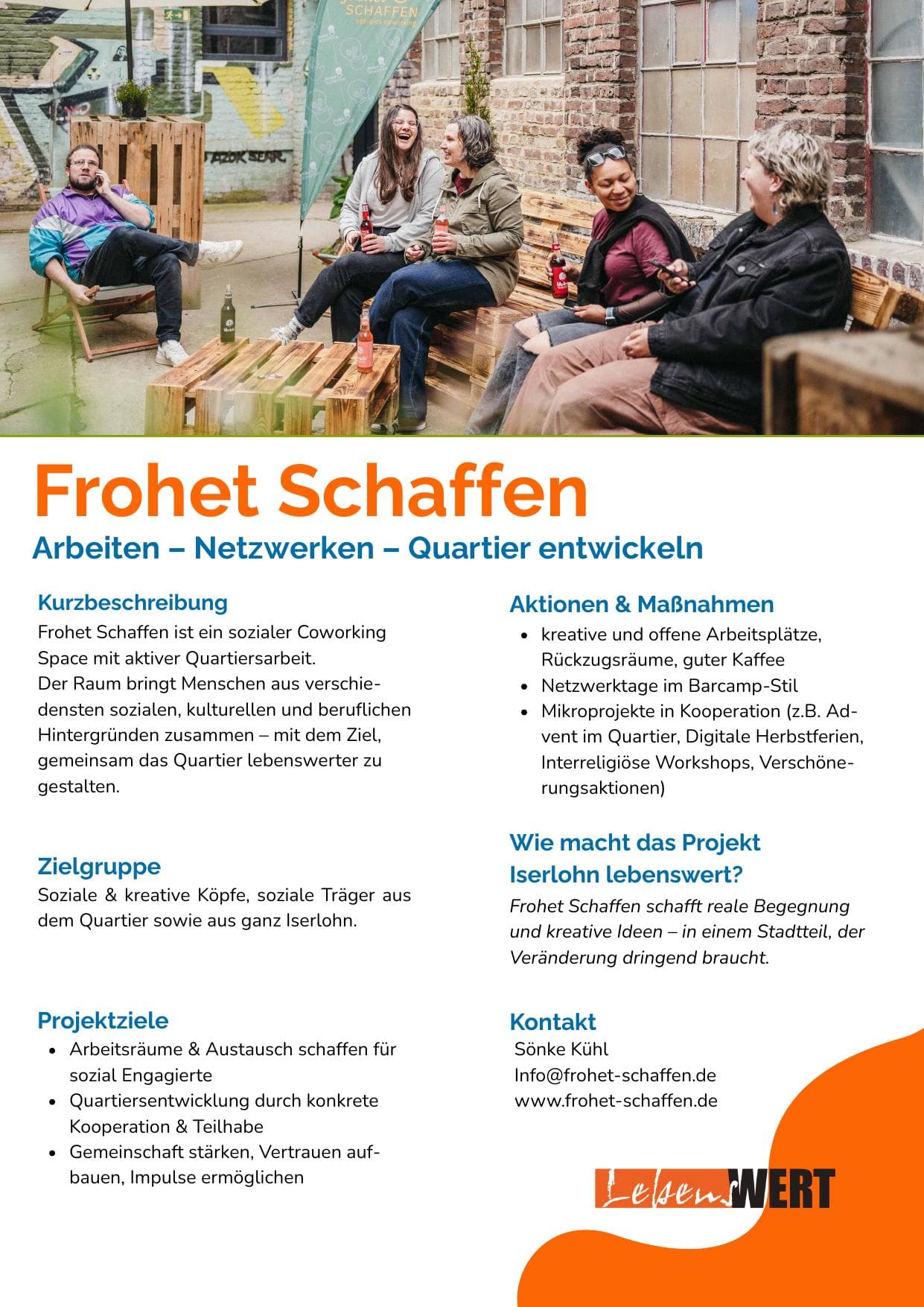 Frohet Schaffen — Sozialer Coworking Space